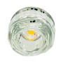 Встраиваемый светильник Feron JD190 COB 10W Хром с LED подсветкой