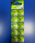 Батарейка GP 177-U10 (LR626, AG4) (шт.)