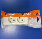 Колодка 2 з з/к білий MultiLet Vi-Ko (шт.)