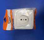 Розетка прих. 1 без з/к біла Сarmen Vi-Ko (шт.)