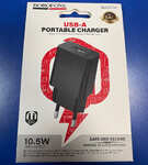 Адаптер МЗП 220V-1хUSB мама Borofone BAS71A, 2,1A, 10,5W, чорний (шт.)