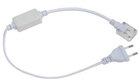 LD174 мережевий шнур 0.5m*05m, для 3528, 220V, білий