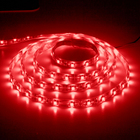 Стрічка LED LS604/LED-RL 60SMD(3528)/m 4.8W/m 12V 5m*8*0.22mm червоний на білому IP65 (блістер)