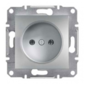 Механизм розетки (2К) 16A алюминий EPH3000161