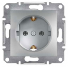 Механізм розетки (2К+З) 16A алюміній EPH2900161