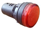 Арматура світлосигнальна AD22-22 червона 220V AC АСКО