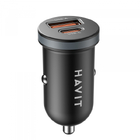 Автомобільний зарядний пристрій HAVIT CC2043 30W USB-A+USB-C