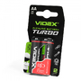 Батарейка лужна Videx LR6/AA Turbo 2шт BLISTER