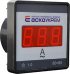 Цифровий амперметр АС 30А 80х80 (ЦА-8 LBN)