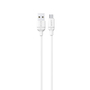Кабель USB - Micro USB HAVIT CB678 3A 1м White (silicone)