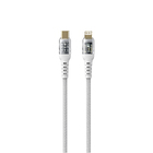 Кабель USB-C - Lightning HAVIT CB6241 PD30W 1м White