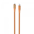 Кабель USB-C - Lightning HAVIT HV-CB6255 PD30W 1м з LED індикатором Orange