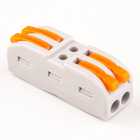 Клема будiвельно-монтажна двостороння СМК-422