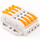 Клема будівельно-монтажна двостороння з кріпленнями СМК-724