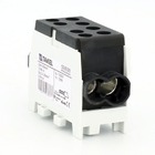 Клема розподільча MTB 2х35/2х25 з подвійною фіксацією, чорний TAKEL