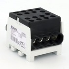 Клема розподільча MTB 2х35/6х25 з подвійною фіксацією, чорний TAKEL