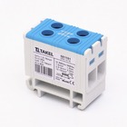 Клема силова ввідна подвійна UTB 1,5-16, блакитний