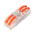 Клема швидкого монтажа WT-F422 2 входа 2 выходи 32А 400В 0.08-4mm2