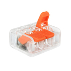 Клема швидкого монтажу WT-463 3 входа 32А 400В 0.14-4mm2