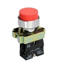 Кнопка XB2-BL42 1NC без підсвічування червоний TNSy