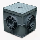 Колодязь кабельний MH-65 200х200х200мм з кришкою IP-65 сірий TAKEL