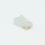 Конектор RJ45 cat.5е 8P8C UTP наскрізні отвори (50шт) TAKEL