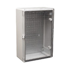 Корпус пластиковий ударостійкий (щит) 400x600x200мм з проз. дв. IP65