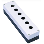 Корпус поста керування HJ-6 під 6 кнопок, білий TAKEL