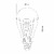 LED лампа акумуляторна TITANUM A80 12W E27 4000K 230V