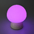LED лампа настiльна з акумулятором VIDEX VL-TF26BG 4W 3000-6500K+RGB Beige