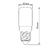 LED лампа VIDEX ST25e 3W E14 4100K