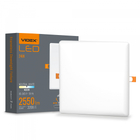 LED світильник безрамковий квадратний VIDEX VLE-DLFS-244 24W 4000K 220V