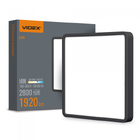 LED Світильник накладний квадрат VIDEX 24W 5000K Black