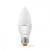 LED лампа VIDEX C37 7W E27 4100K 220V