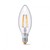 LED лампа VIDEX C37F 4W E14 4100K 220V