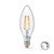 LED лампа VIDEX C37FD 4W E14 4100K 220V з димером
