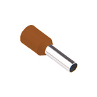 Наконечник втулковий з ізоляцією HB 25/16, коричневий (100шт) TAKEL