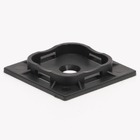 Площадка для кріплення хомутів чорна 40х40мм (50шт) RELIANCE