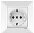 Розетка прих. 1 з з/к білий Meridian Vi-Ko (шт.)