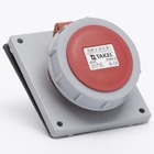 Розетка стаціонарна внутрішня 4142 16А 380В 3Р+Е IP67 Argent TAKEL