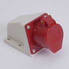 Розетка стаціонарна зовнішня 7135 63А 380В 3Р+N+Е IP67 LEE