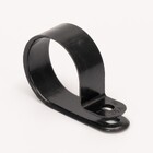 Скоба кабельна під гвинт 1R нейлонова