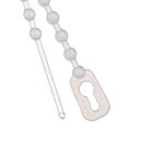 Стяжка кабельна (хомут) швидкороз'ємна 3х100 (2,5х100мм) біла (100шт)