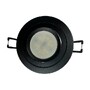 Світильник BIOM SP-02R-B-AL врізний для лампи MR16 чорний