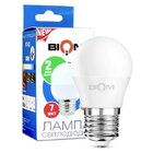Свiтлодiодна лампа Biom BT-563 G45 7W E27 3000К матова