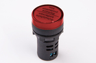 Світлодіодний індикатор AD22-22DS 24v АC/DC, червоний