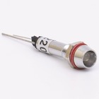 Світлодіодний індикатор металевий AD22C-6 220v AС, білий