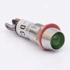 Світлодіодний індикатор металевий AD22C-8 24v AС/DС, зелений