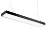 Світлодіодний світильник LN-5-64-12170-5-B 64W 5000К 1200mm чорний з підвісом