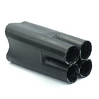 Термоусаджувальна перчатка ТУП-4 з клеєм 300-400 мм?, чорний TAKEL